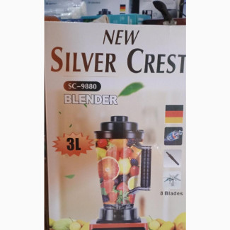 3l 8000 Watts Silver Crest Commercial Blender