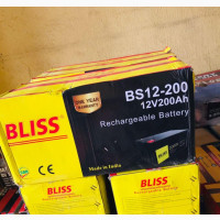 220AH 12v BLISS India Inverter Battery Available