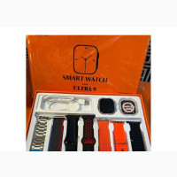 Watch Ultra 9 Smart Watch, Airpod, 7 in 1 Apple Straps