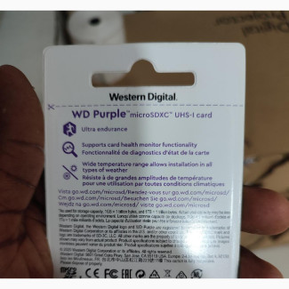Western Digital 512GB WD Surveillance Micro SDXC Memory Card