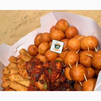 Luxury Small Chops, Finger Foods, Samosa, Springrolls, Puff, Chicken