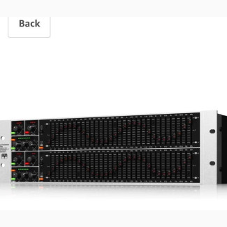 Behringer Fbq 6200 Equalizer