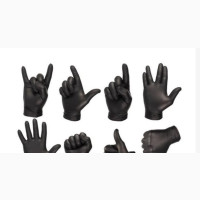 Black Nitrile Gloves