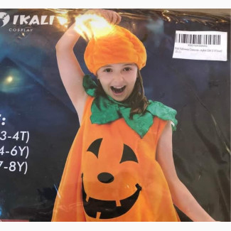 Children Pumpkin Costume