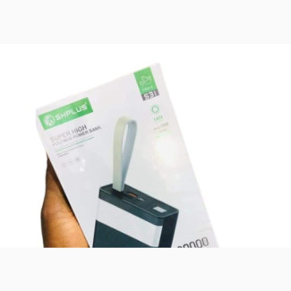 Shplus Power Bank 30, 000 Mah With Light - Brand New