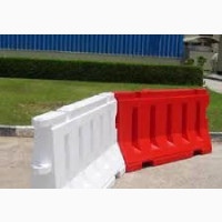Traffic Plastic Road Barrier Meter Big