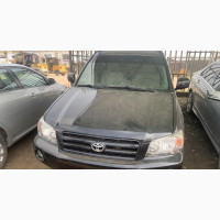 Toyota Highlander V6 2005 Black - Foreign Used