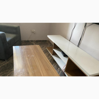 Tv Console, Coffee Table and Wan Shelf for Sale