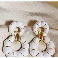 Original Viennois White and Gold Earring