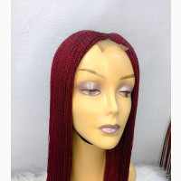Short Micro Twist Braided Wig