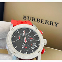 Original BURBERRY Rubber Strap Band Watch Available in Store