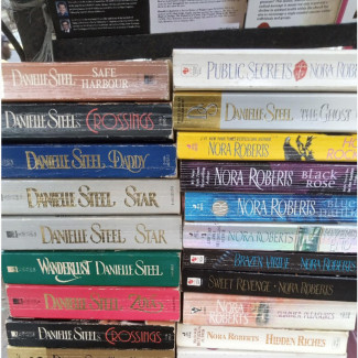 Collection of Danielle Steel and Nora Robert
