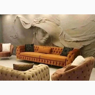 Tufted Set of Sofa Chair