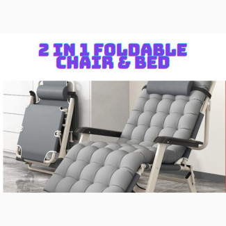 Reclining Foldable Chair Bed