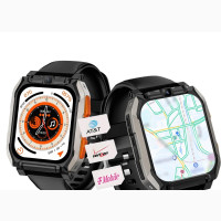 3in1 Smart Watch - 4G SIM, Video Call Camera, Digital Fitness