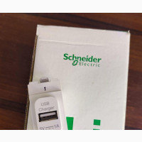 Schneider Grid Module White USB Charger