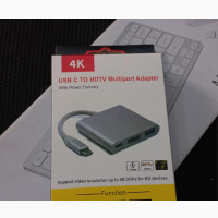 USB C to HDTV Multiport Adapter