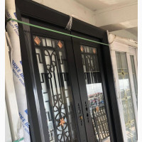 6ft Copper Glass Door - High Quality
