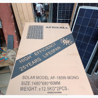 Africell Solar Panels - 180w - Brand New