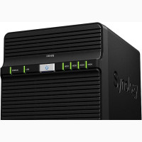 Synology 4 Bay NAS Ds420j (Diskless), 4-Bay; 1GB DDR4