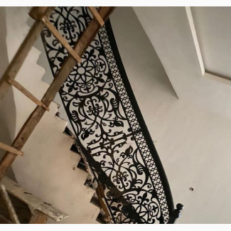 Handrails - Wrought Iron Laser Design Staircase