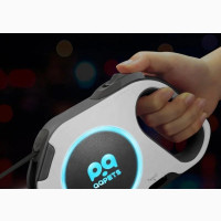 Retractable Pet Dog Leash With LED Flash Light - Brand New