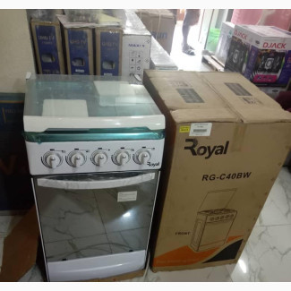 Royal 4 Burner Gas Cooker -Rg-C40bw