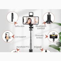 Multifunctional Wireless Bluetooth Selfie Stick