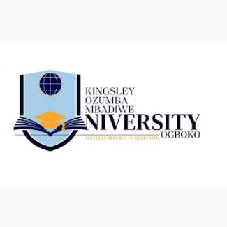 Kingsley Ozumba Mbadiwe University Obiohia Imo State 2025/2026 Admission Form is on sale