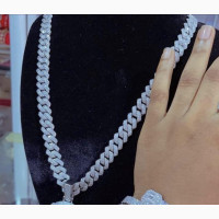 Non_tanish Ice Chain and Braclet