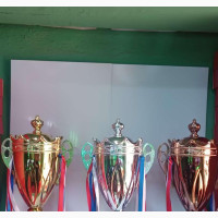 Silver, Gold and Bronze Trophy