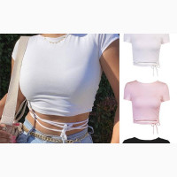 Open Back Crop Top