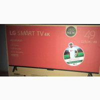 LG 49 Smart TV with Wireless Connectivity, Hi-Fi Audio, and HDMI