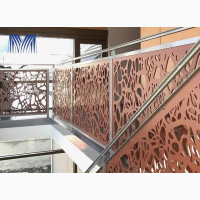 Gorgeous Laser Cut Design Handrails