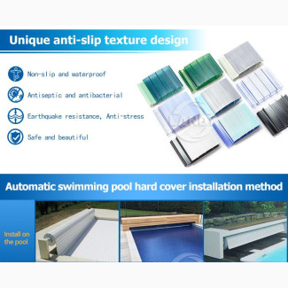 Automatic Swimming Pool Covers - High Quality and Customizable