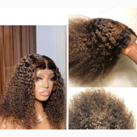 Human Hair Piano Pixie Curl