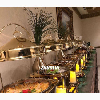 High Quality Gold CHAFING DISH (Rust Free Stainless Steel)