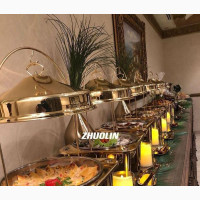 High Quality Gold CHAFING DISH (Rust Free Stainless Steel)