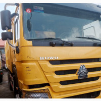 CNHTC Howo Tipper Truck With Yellow Colour
