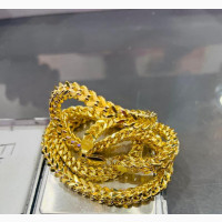 18karat Pure Brand New Rope Chain