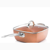 Brand New Copper Chef Pot - 550 Degree Heat Resistant