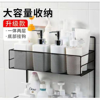 Double Layer Wall Mounted Corner Shelf