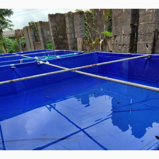Collapsible Tarpaulin Fish Pond