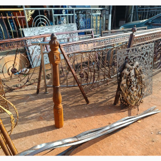 Wrought Iron Handrails and Staircase