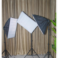 3-in-One Studio Softbox Video Light