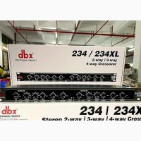Dbx Crossover 234/ 234xl 2-way, 3-way 4-way Crossover