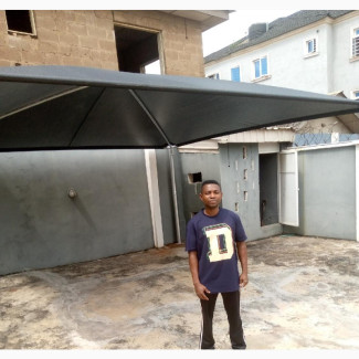 Galvanized Car Port With South Africa Coverings