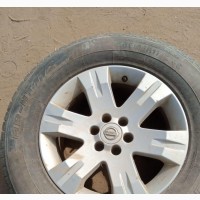 Car Alloy Rim and Tire