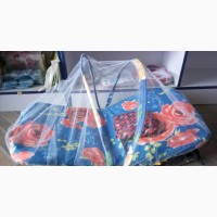 Baby Bed With Net and Pillow - Brand New