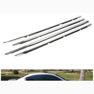 2008-2012 Honda Accord Door Crome Window Seal Set